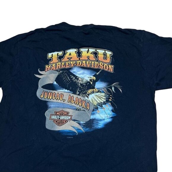 Harley Davidson T Shirt Alaska Large - Picture 2 of 5